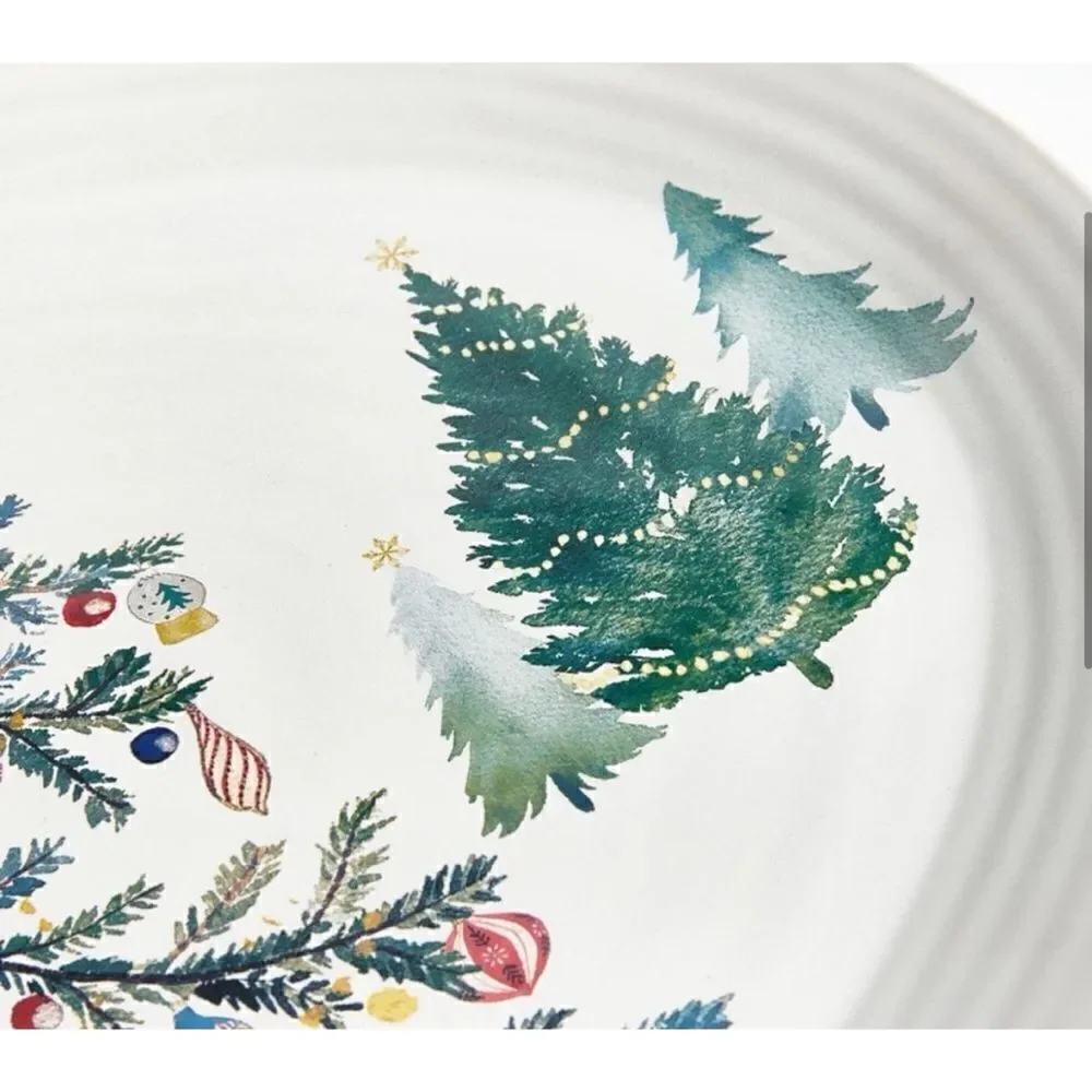 Pottery Barn Christmas In the Country Dinnerware Collection Platter